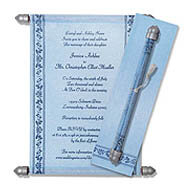 Blue Scrolls, Scroll Ends For Invitations, Scroll Wedding Invitations Kent, Buy Scroll Invitations Detroit